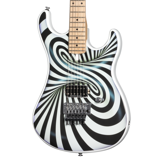 Kramer The 84, Custom Graphics, "The Illusionist" Electric Guitar Kramer