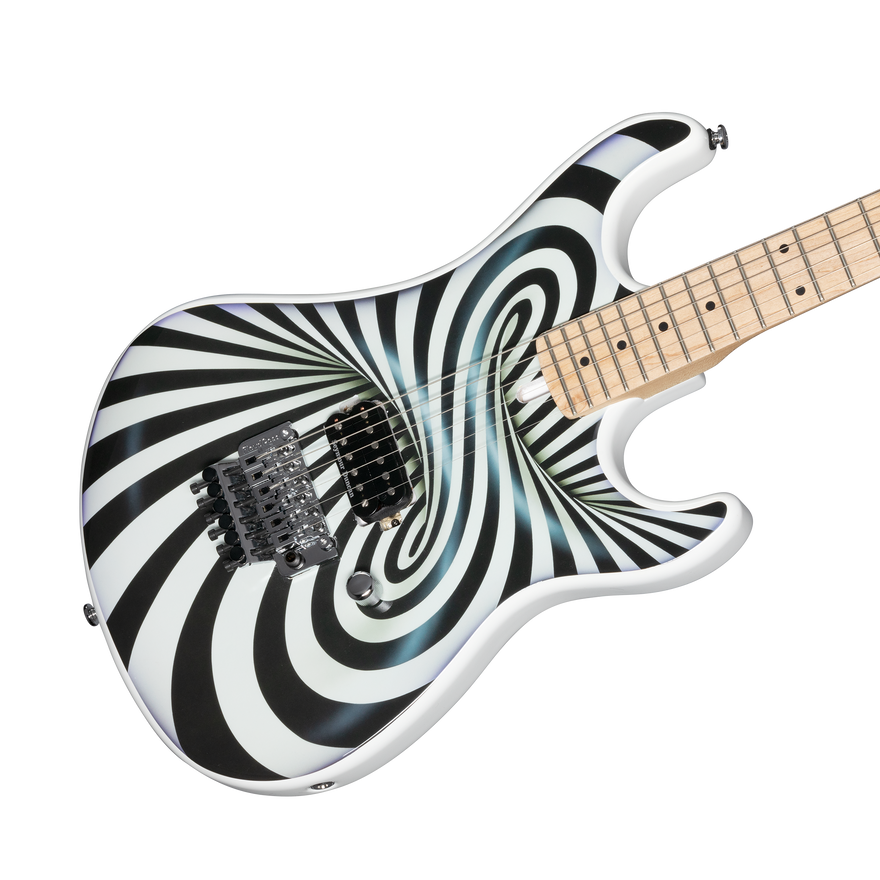 Kramer The 84, Custom Graphics, "The Illusionist" Electric Guitar Kramer