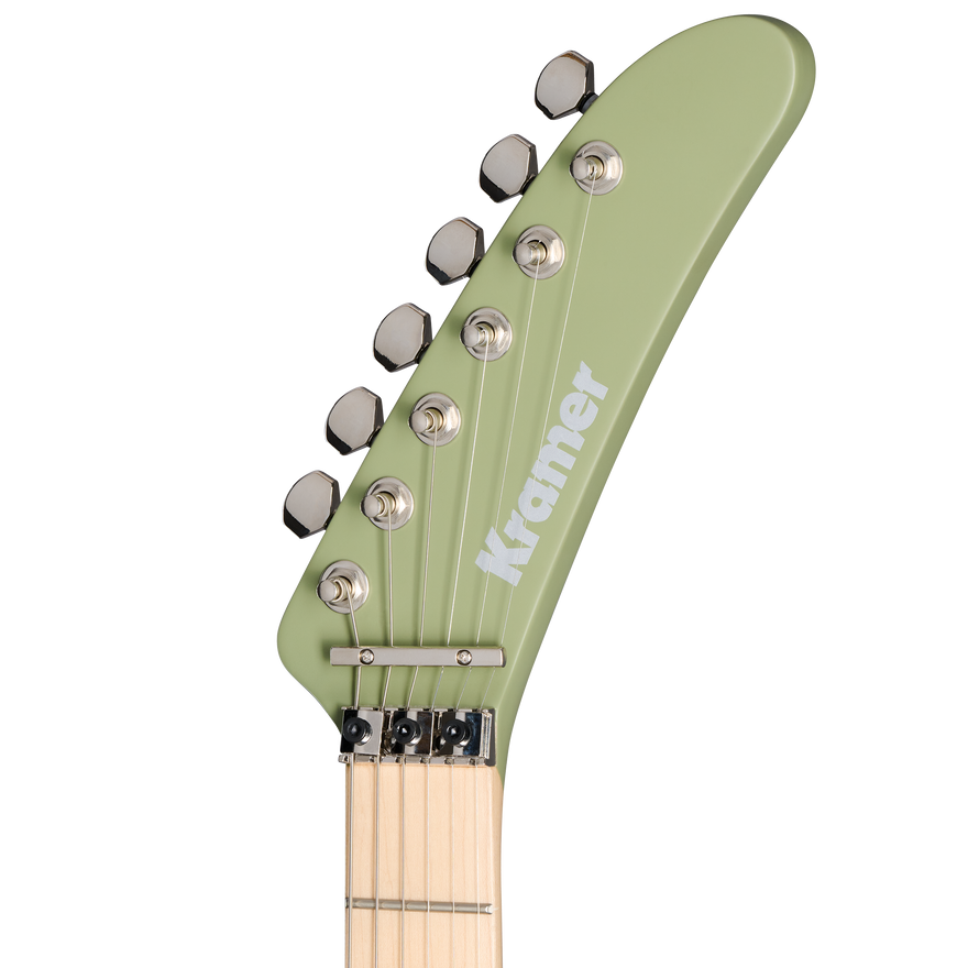 Kramer 84, Atlas Green Satin, Exclusive Electric Guitar Kramer