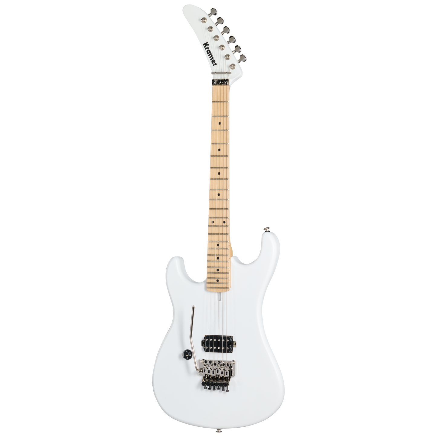 Kramer 84, Left-Handed, Angel White Satin, Exclusive Electric Guitar Kramer