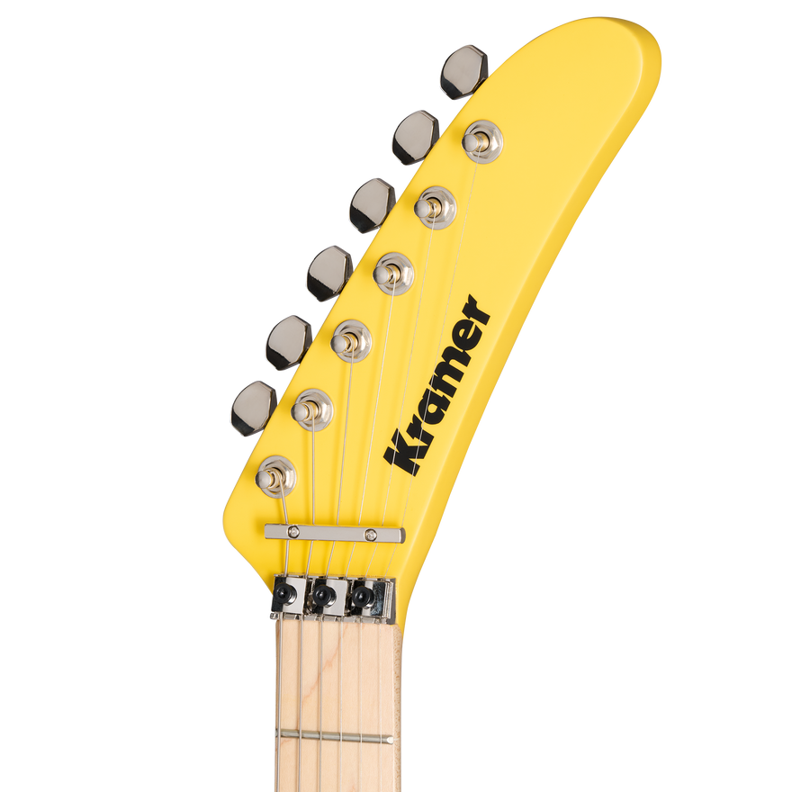 Kramer 84, Bumblebee Yellow Satin, Exclusive Electric Guitar Kramer