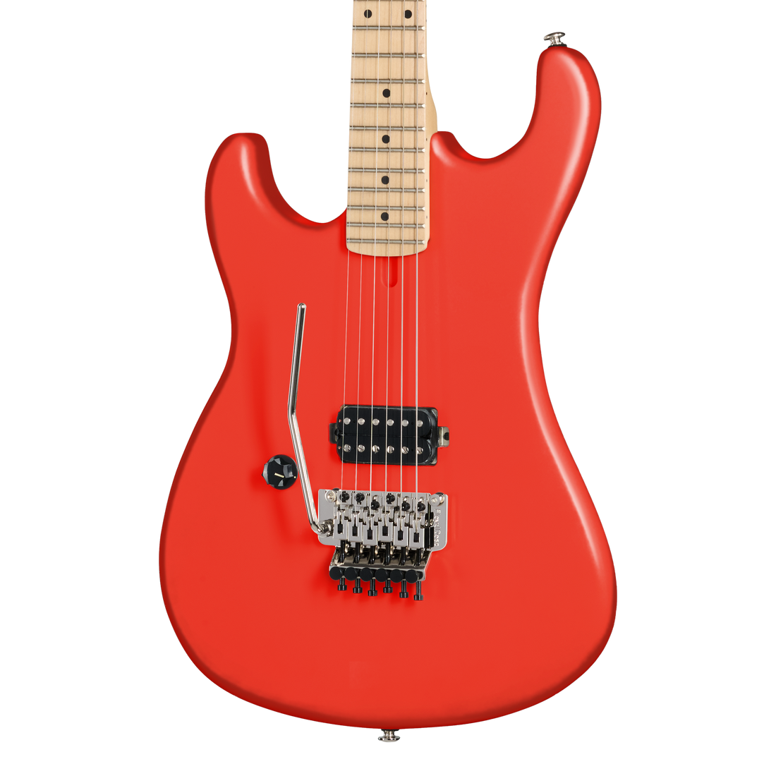 Kramer 84, Left-Handed, Eruption Red Satin, Exclusive Electric Guitar Kramer