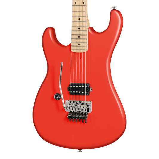 Kramer 84, Left-Handed, Eruption Red Satin, Exclusive Electric Guitar Kramer