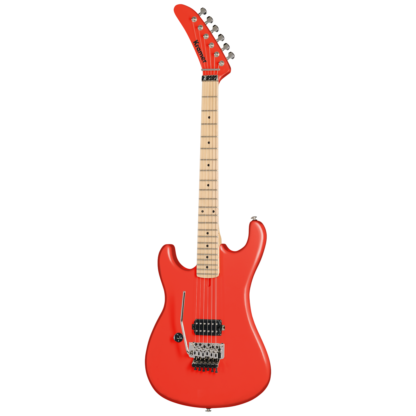 Kramer 84, Left-Handed, Eruption Red Satin, Exclusive Electric Guitar Kramer