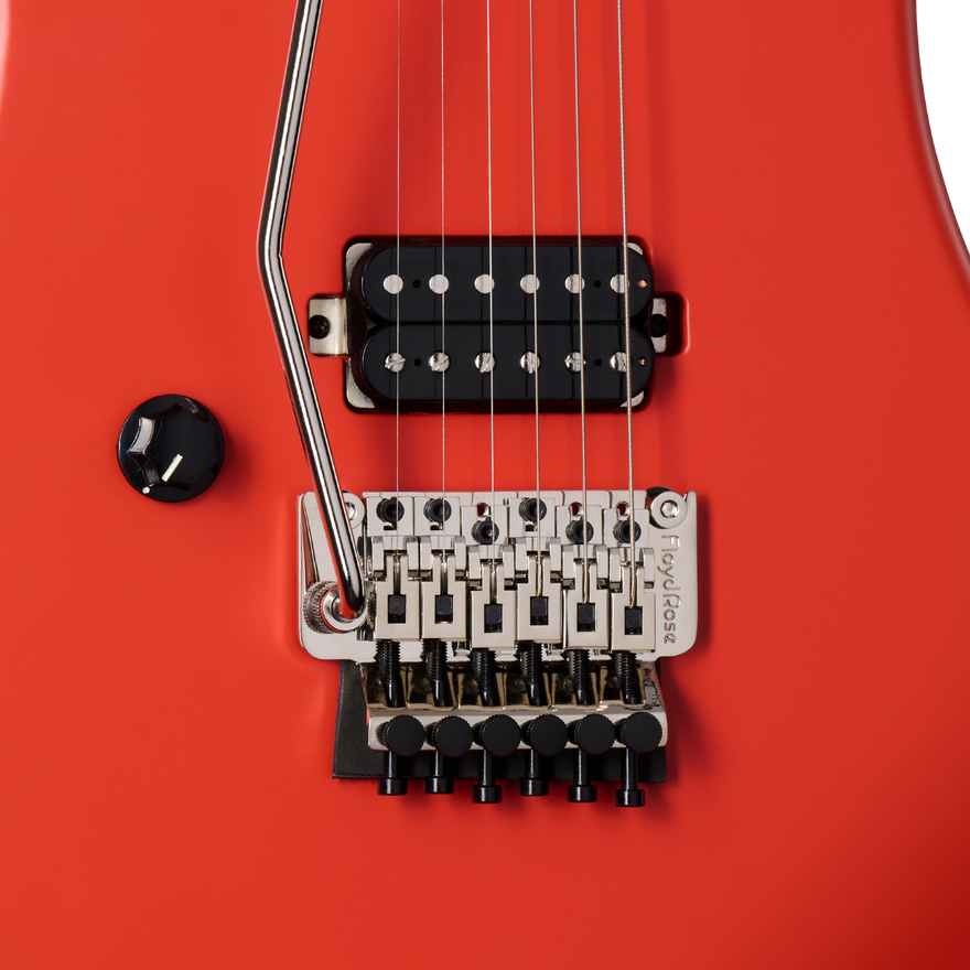 Kramer 84, Left-Handed, Eruption Red Satin, Exclusive Electric Guitar Kramer