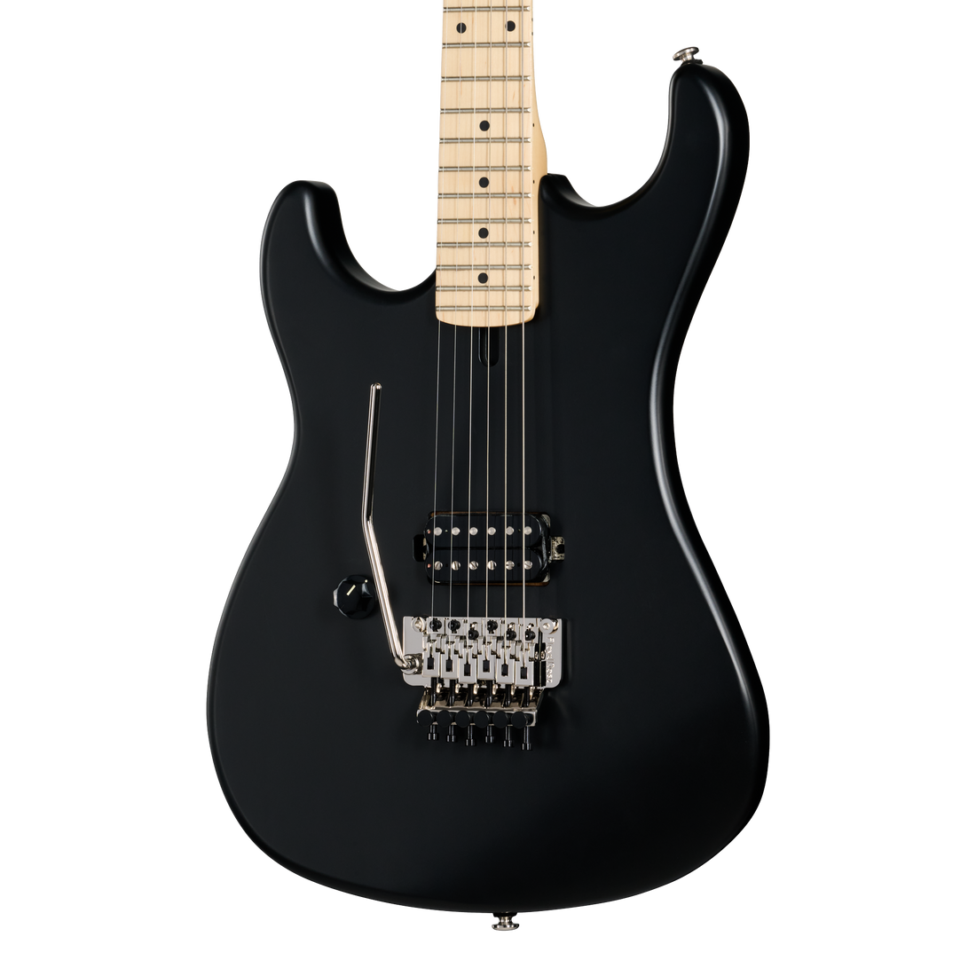 Kramer 84, Left-Handed, Intruder Black Satin, Exclusive Electric Guitar Kramer