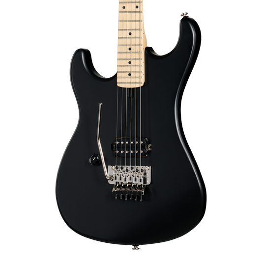 Kramer 84, Left-Handed, Intruder Black Satin, Exclusive Electric Guitar Kramer