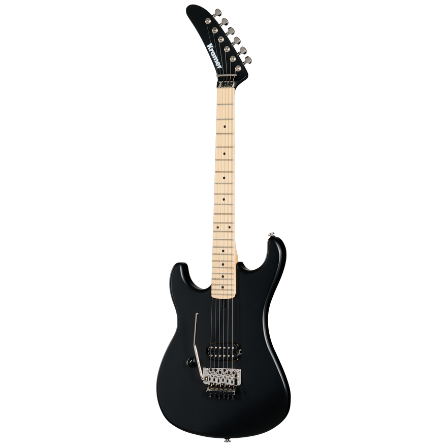 Kramer 84, Left-Handed, Intruder Black Satin, Exclusive Electric Guitar Kramer