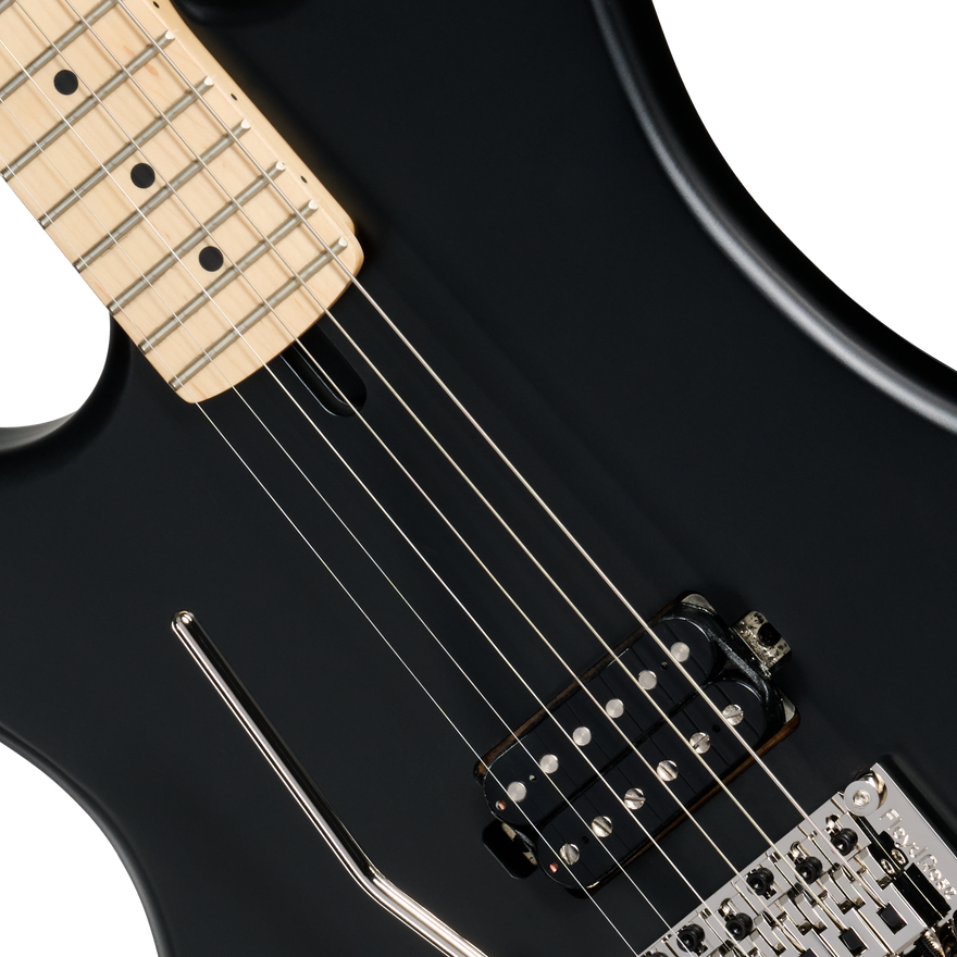 Kramer 84, Left-Handed, Intruder Black Satin, Exclusive Electric Guitar Kramer