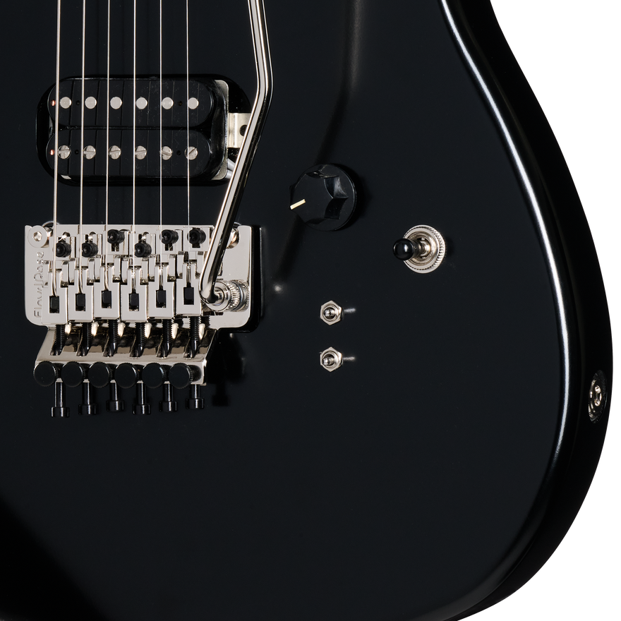 Kramer 84 HH, Intruder Black Satin, Exclusive Electric Guitar Kramer