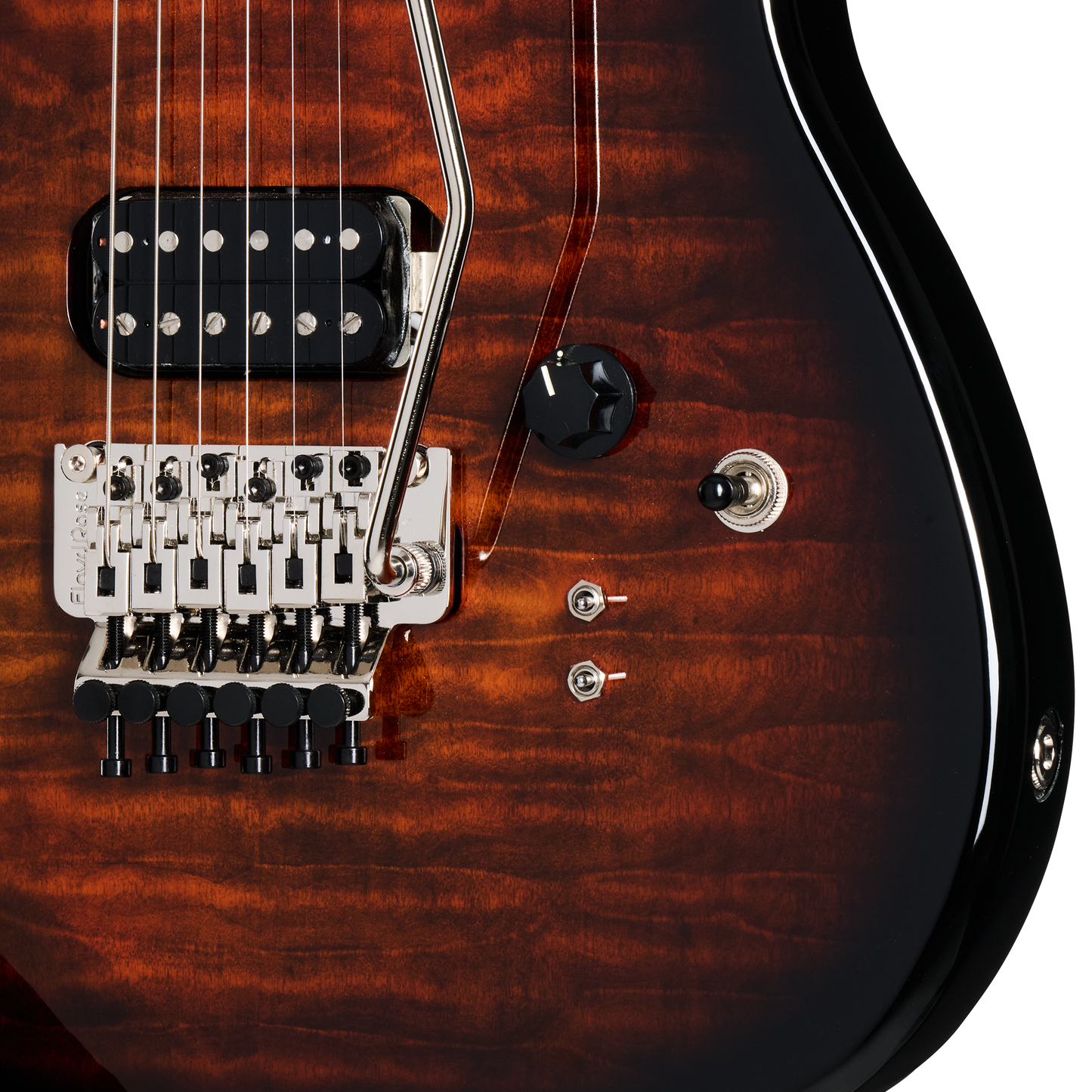 Kramer 84 HH Quilt, Orange Burst, Exclusive Electric Guitar Kramer