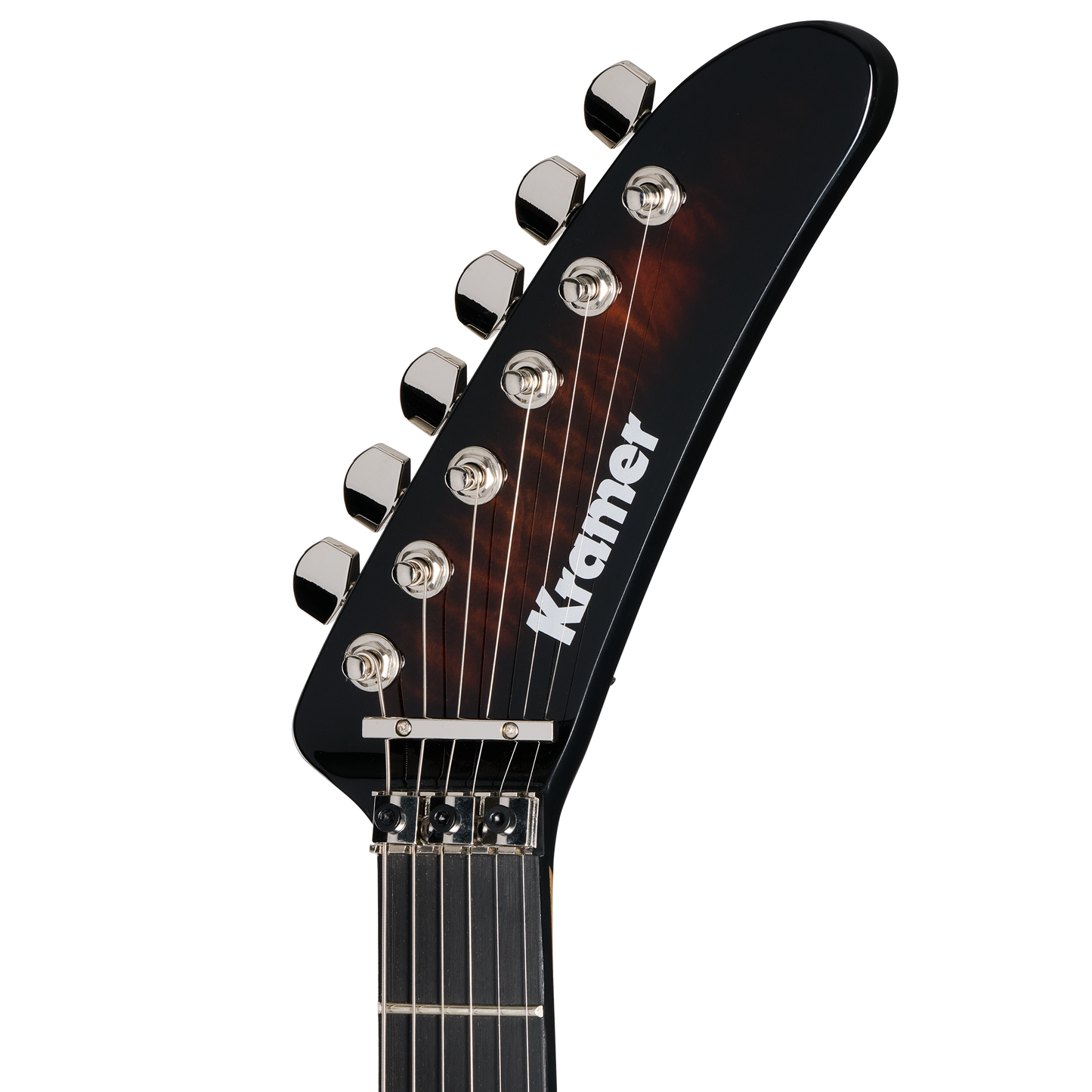 Kramer 84 HH Quilt, Orange Burst, Exclusive Electric Guitar Kramer