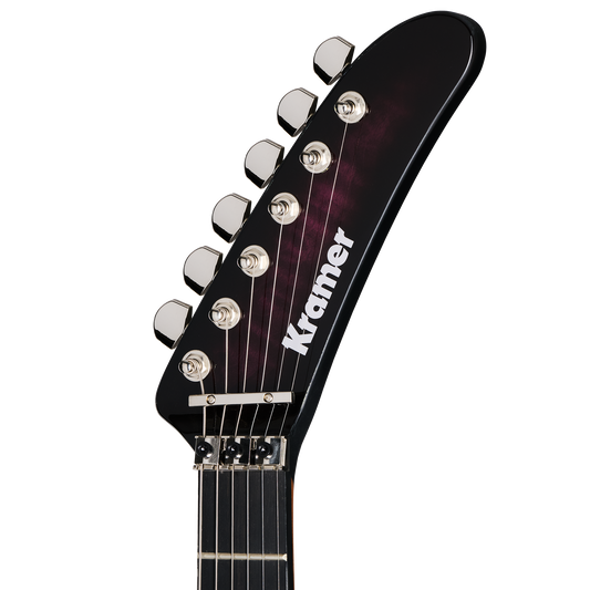 Kramer 84 HH Quilt, Purple Burst, Exclusive Electric Guitar Kramer