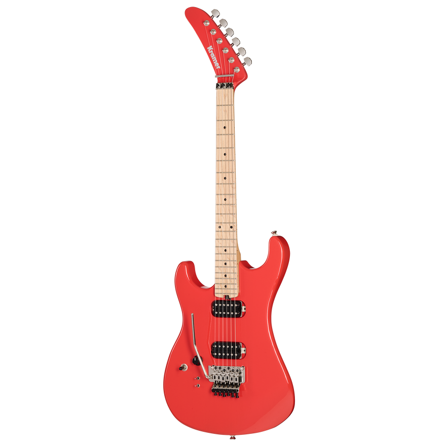 Kramer 84 HH, Radiant Red, Left Handed Electric Guitar Kramer