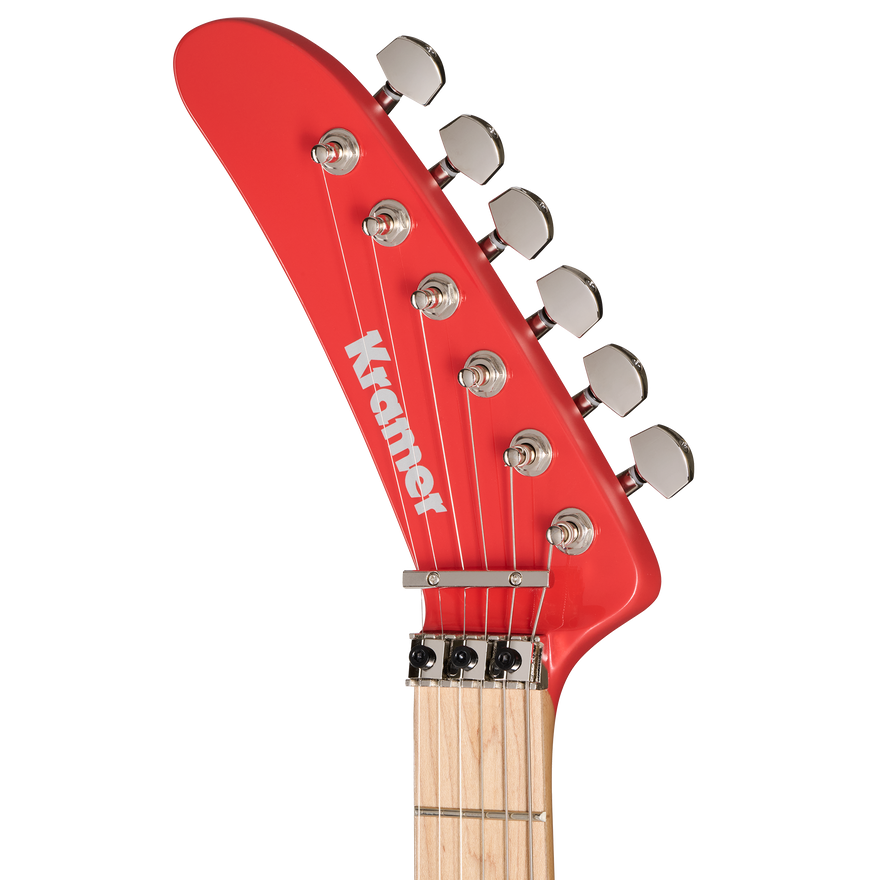 Kramer 84 HH, Radiant Red, Left Handed Electric Guitar Kramer