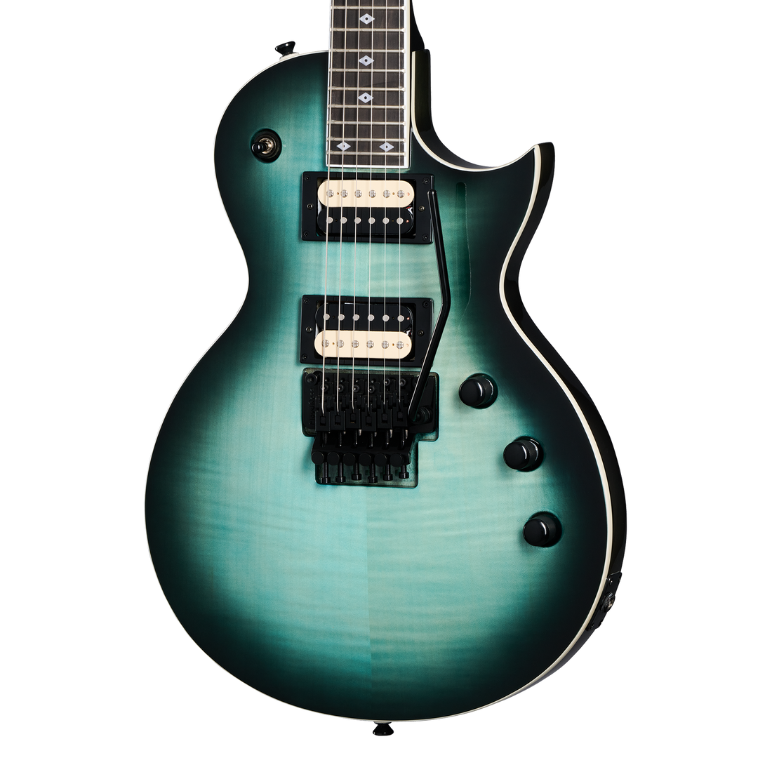 Kramer Assault Figured, Caribbean Blue Perimeter Electric Guitar Kramer