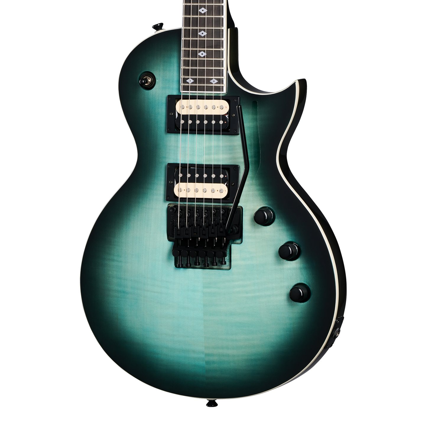 Kramer Assault Figured, Caribbean Blue Perimeter Electric Guitar Kramer