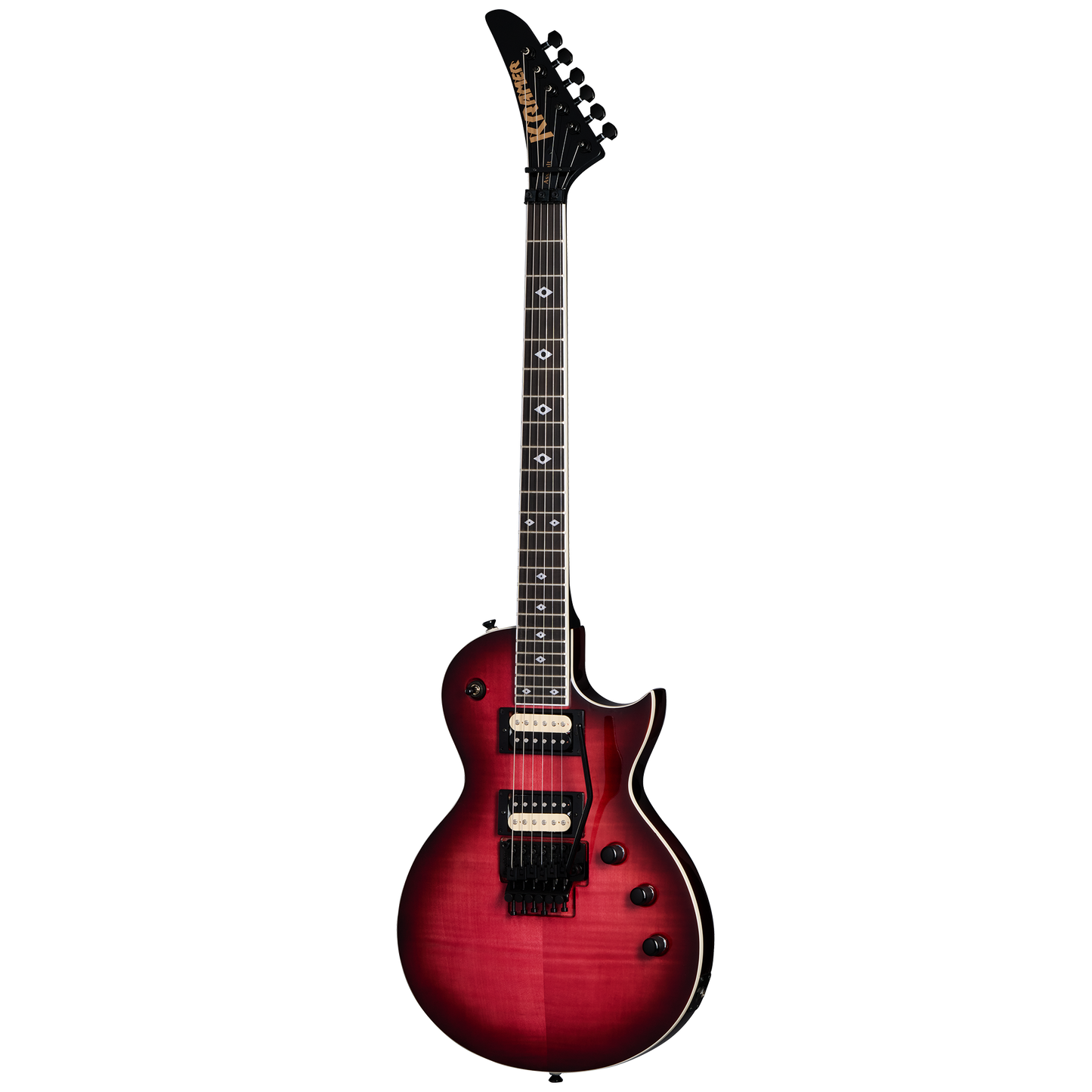 Kramer Assault Figured, Magenta Perimeter Electric Guitar Kramer