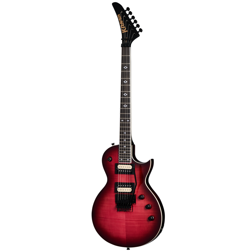 Kramer Assault Figured, Magenta Perimeter Electric Guitar Kramer