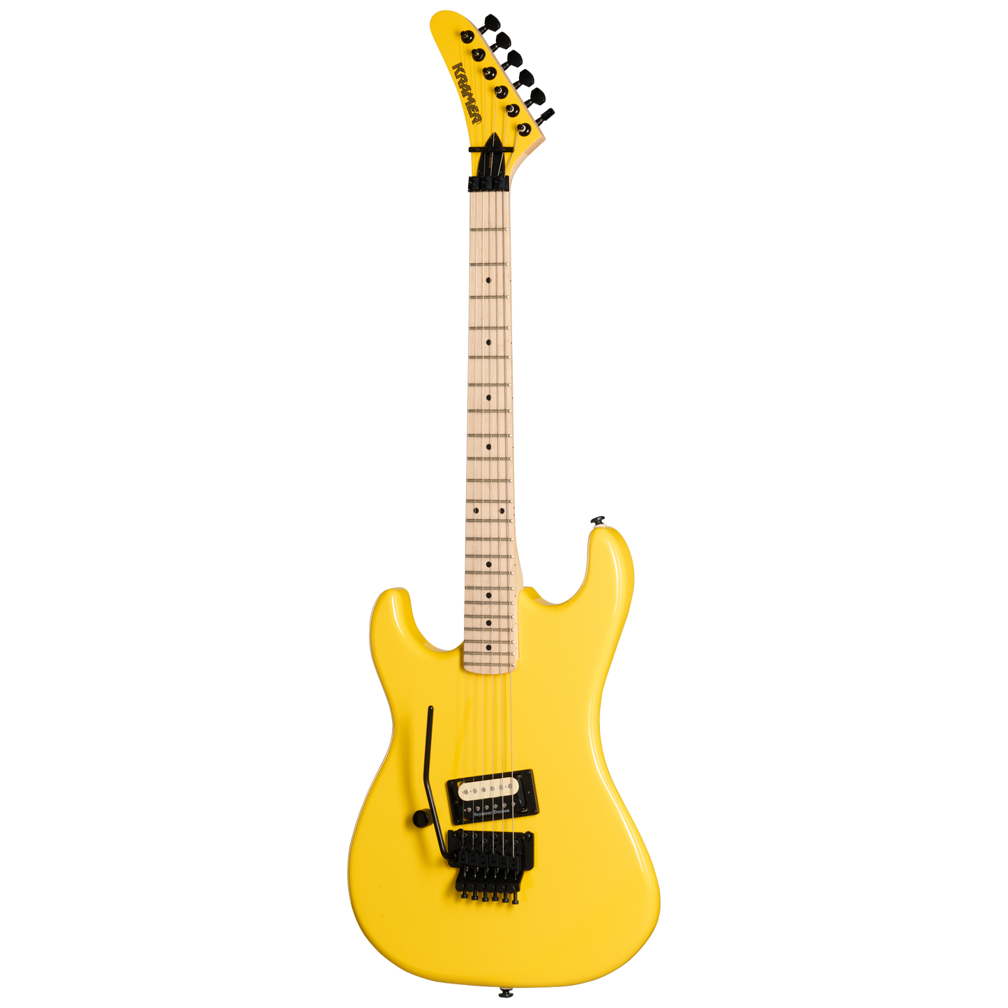 Kramer Baretta, Left-Handed, Bumblebee Yellow Electric Guitar Kramer