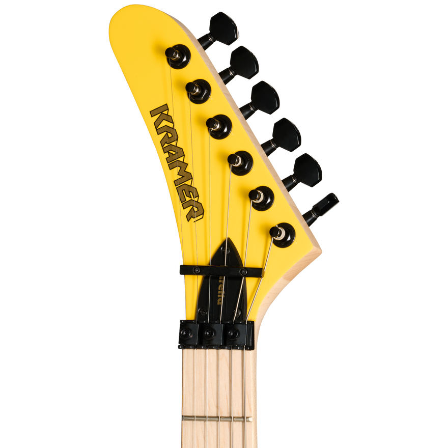 Kramer Baretta, Left-Handed, Bumblebee Yellow Electric Guitar Kramer