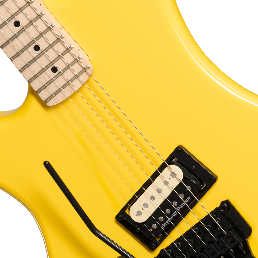 Kramer Baretta, Left-Handed, Bumblebee Yellow Electric Guitar Kramer