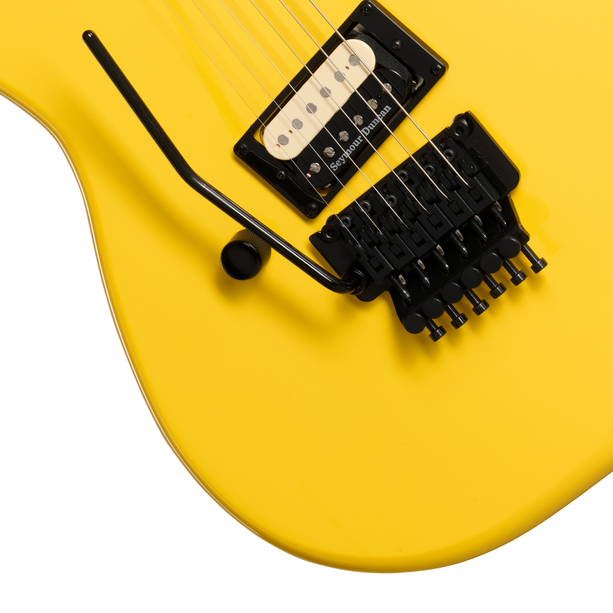 Kramer Baretta, Left-Handed, Bumblebee Yellow Electric Guitar Kramer