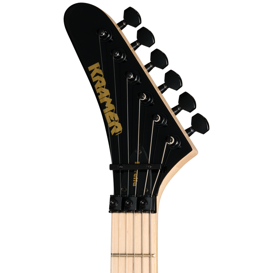 Kramer Baretta, Left-Handed, Ebony Electric Guitar Kramer
