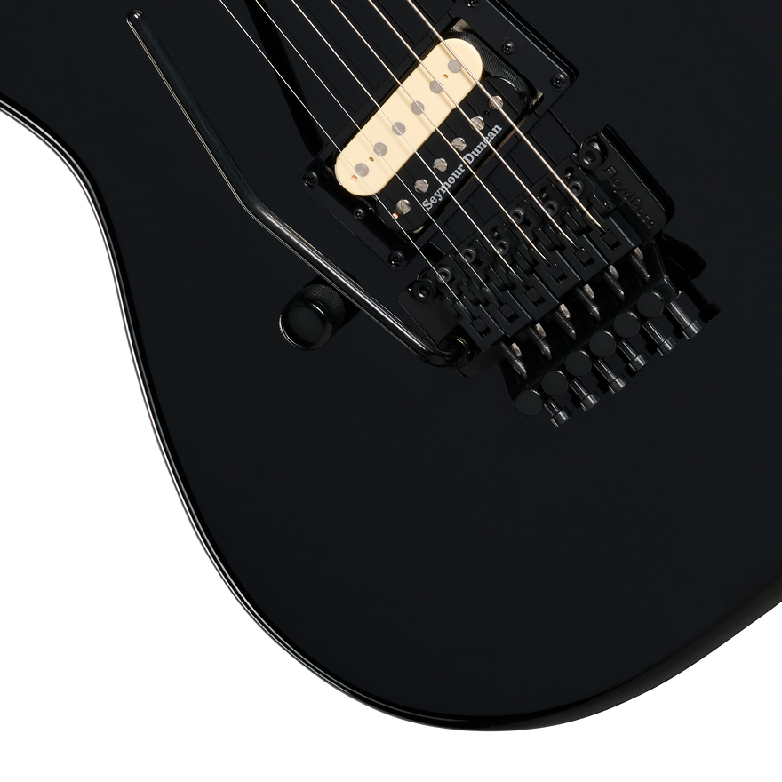 Kramer Baretta, Left-Handed, Ebony Electric Guitar Kramer