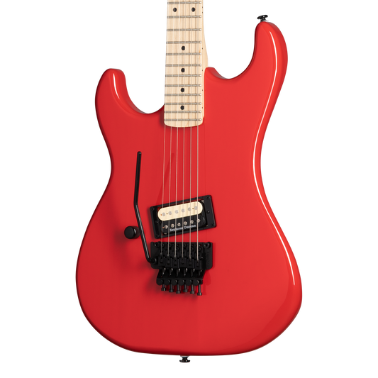 Kramer Baretta, Left-Handed, Jumper Red Electric Guitar Kramer