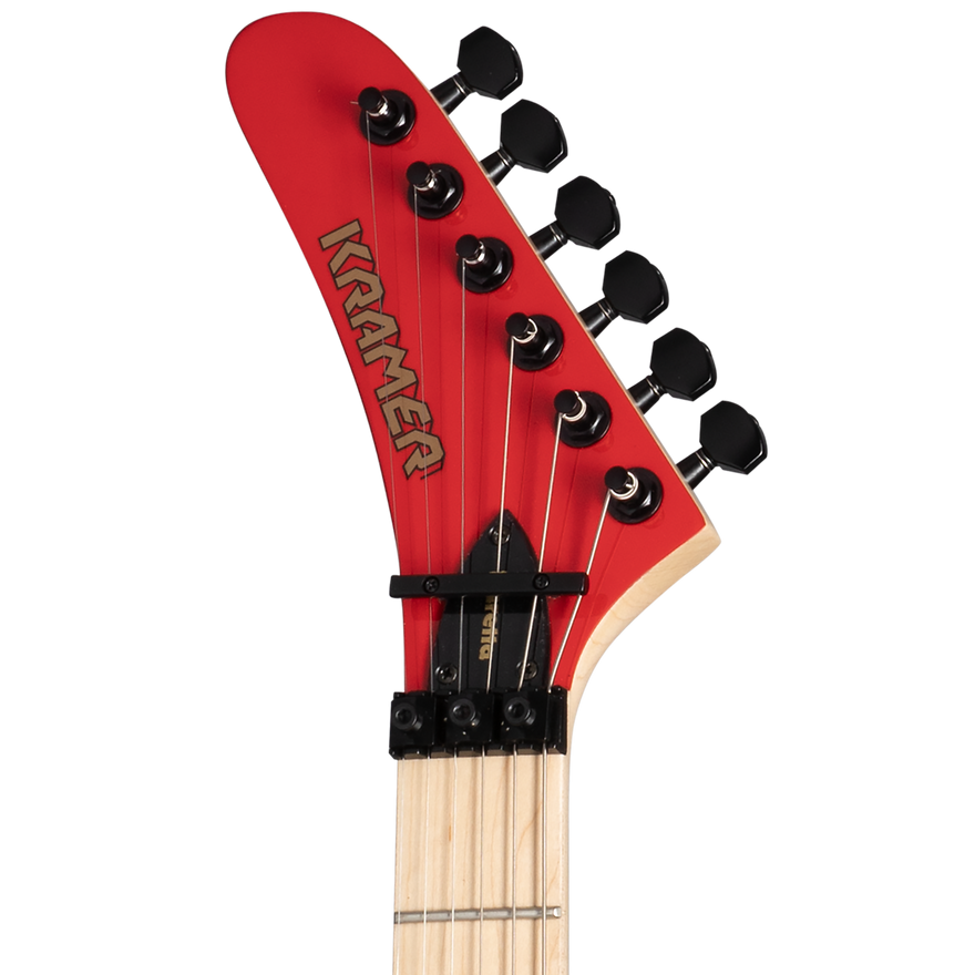 Kramer Baretta, Left-Handed, Jumper Red Electric Guitar Kramer