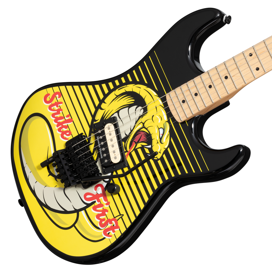 Kramer Baretta, Custom Graphics, Strike First, Exclusive Electric Guitar Kramer