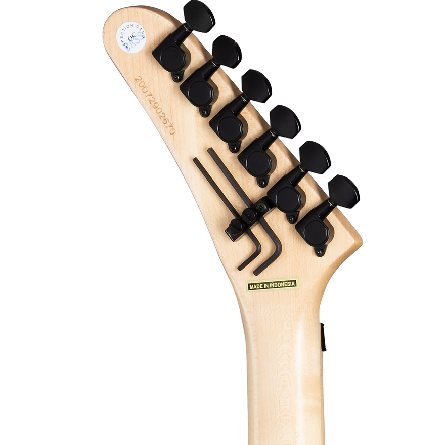 Kramer Baretta “Viper” (EVH® D-Tuna; Incl. Premium Soft Case), Snakeskin Green Blue Fade Electric Guitar Kramer