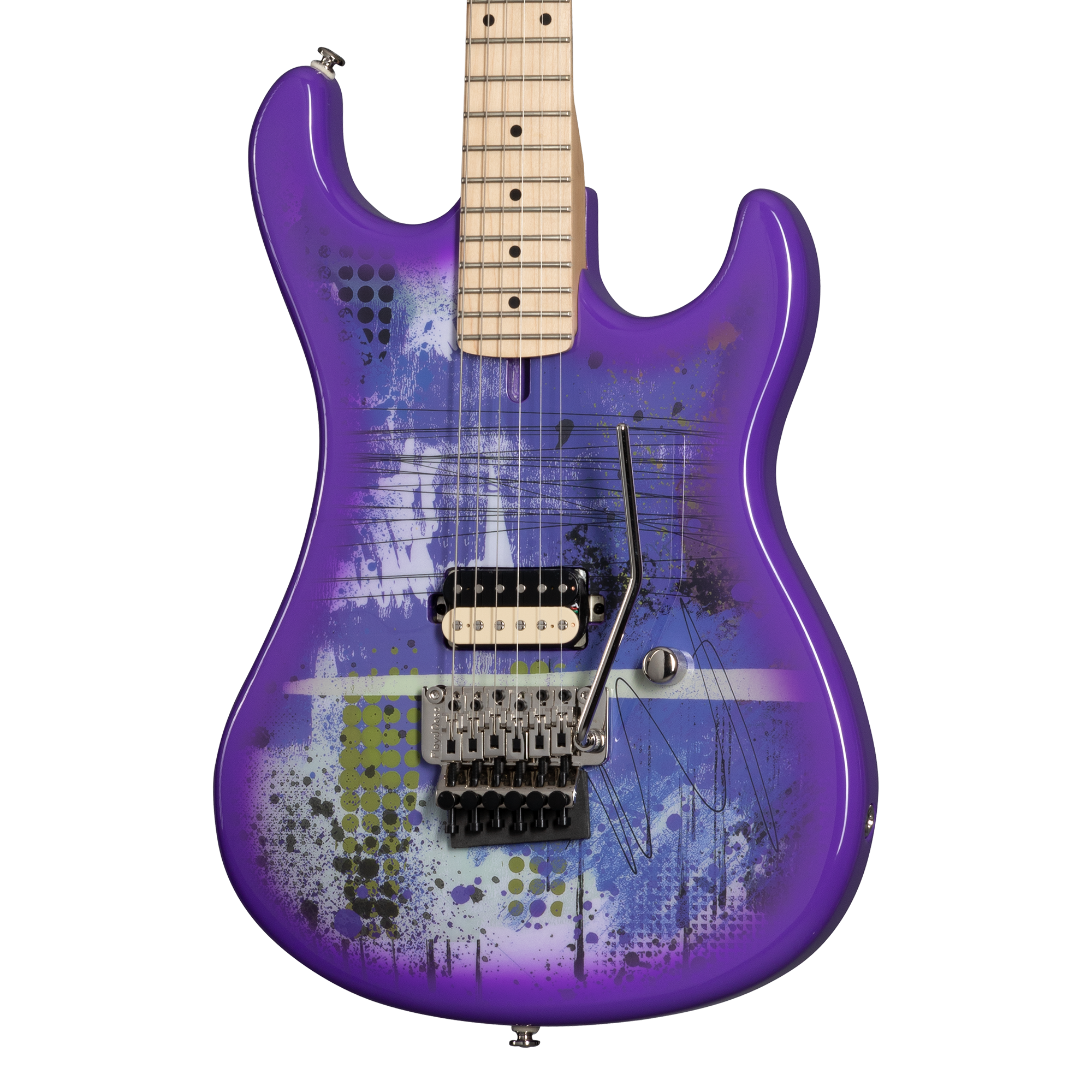 Kramer The 80s Classic With Floyd Rose Locking Nut Bridge Plus A kramer-the-80s-classic-with-floyd-rose-locking-nut-bridge-plus-a