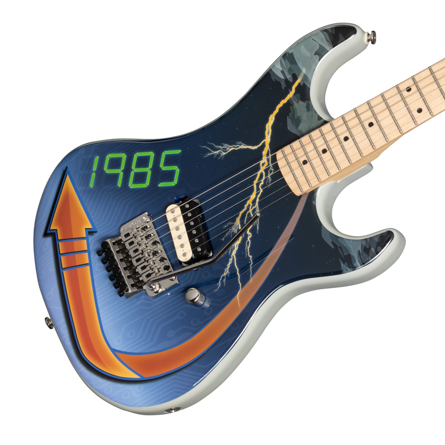 Kramer Baretta, Custom Graphics, Time Machine, Exclusive Electric Guitar Kramer