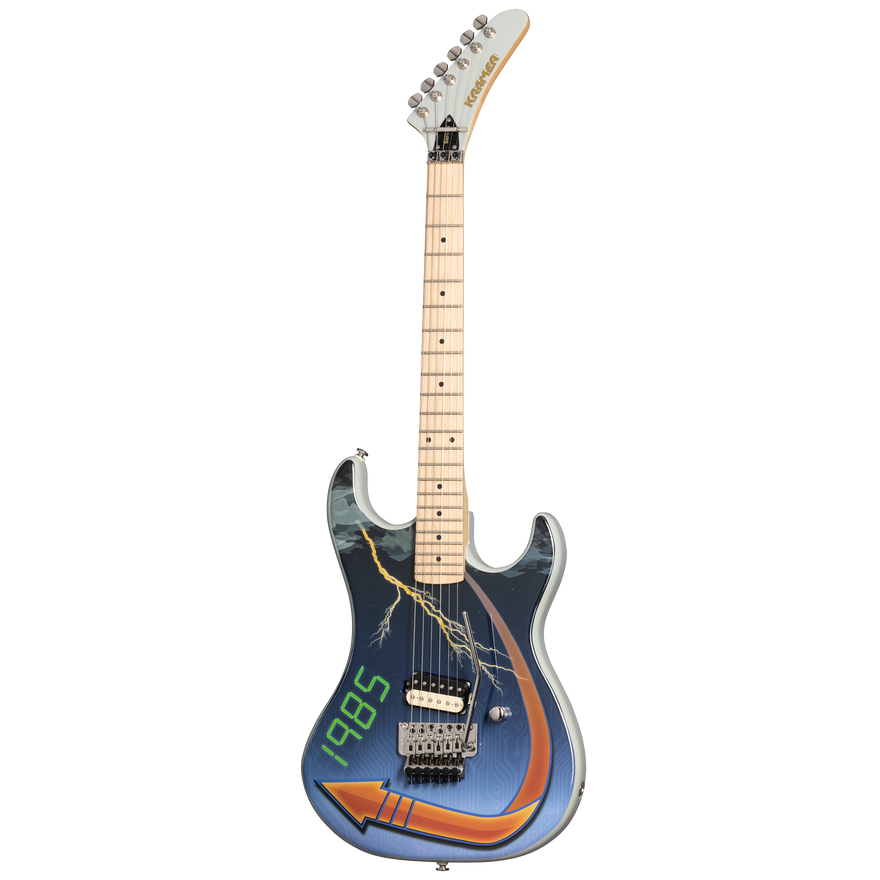 Kramer Baretta, Custom Graphics, Time Machine, Exclusive Electric Guitar Kramer