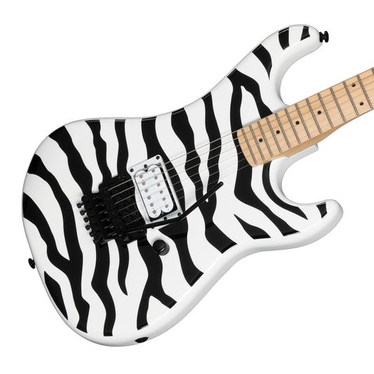 Kramer Pacer, Custom Graphics, Wild Zebra, Exclusive Electric Guitar Kramer