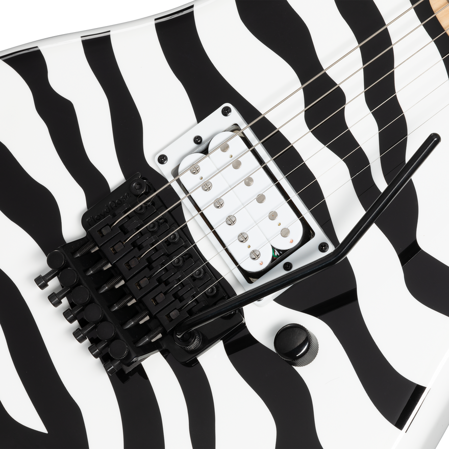 Kramer Pacer, Custom Graphics, Wild Zebra, Exclusive Electric Guitar Kramer