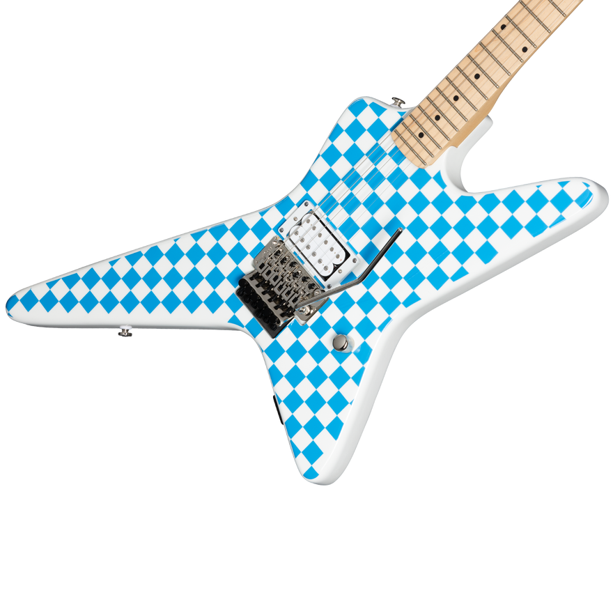 Kramer Voyager, Custom Graphics, Old School, Exclusive Electric Guitar Kramer