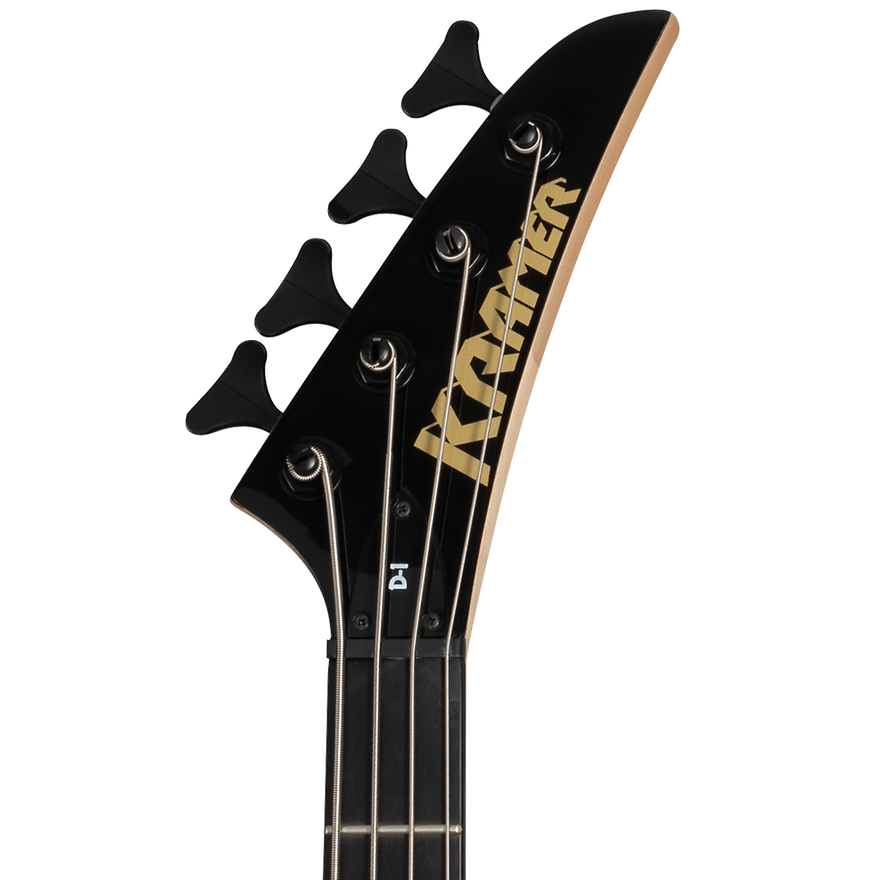 Kramer Disciple D-1 Bass, Thundercracker Purple Metallic, Thundercracker Purple Metallic Electric Bass Kramer