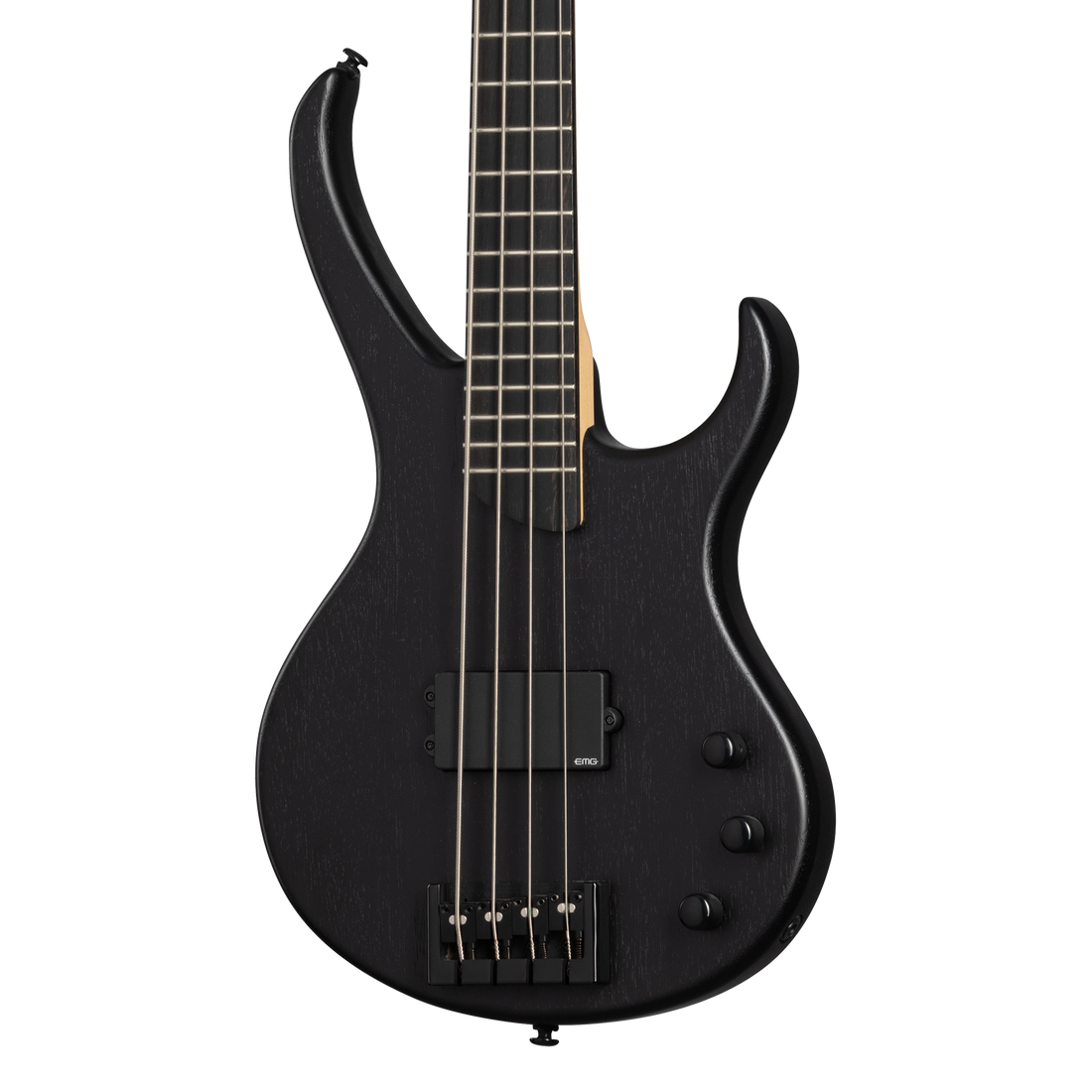 Kramer D-1 Bass, Satin Black Electric Bass Kramer