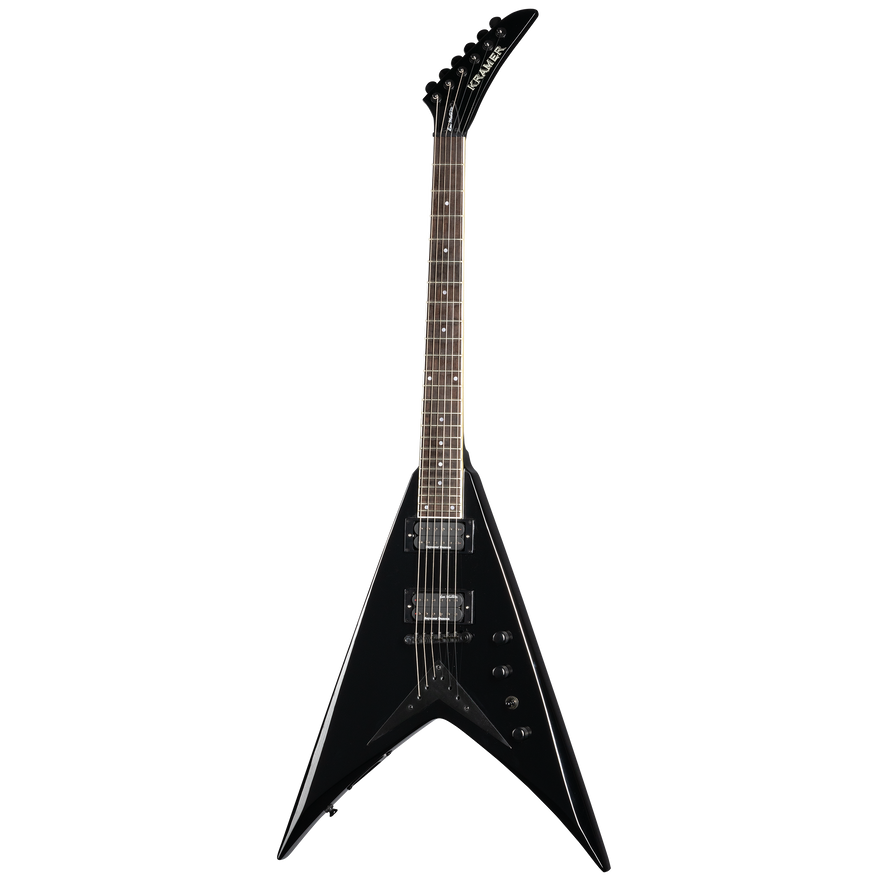 Kramer Dave Mustaine Vanguard, Ebony Electric Guitar Kramer