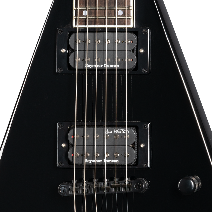 Kramer Dave Mustaine Vanguard, Ebony Electric Guitar Kramer