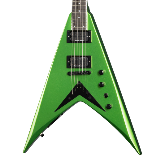 Kramer Dave Mustaine Vanguard Rust in Peace, Alien Tech Green Electric Guitar Kramer