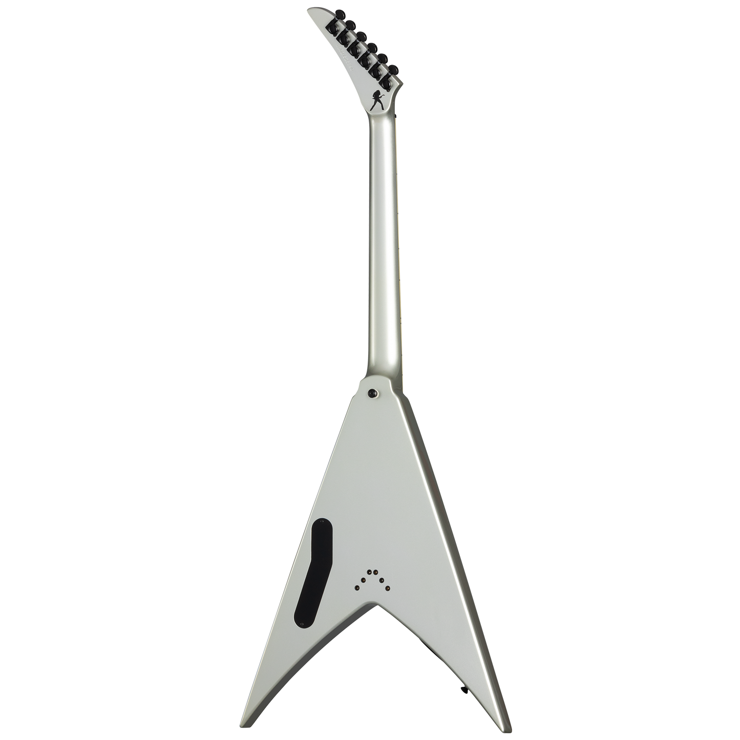 Kramer Dave Mustaine Vanguard, Silver Metallic Electric Guitar Kramer