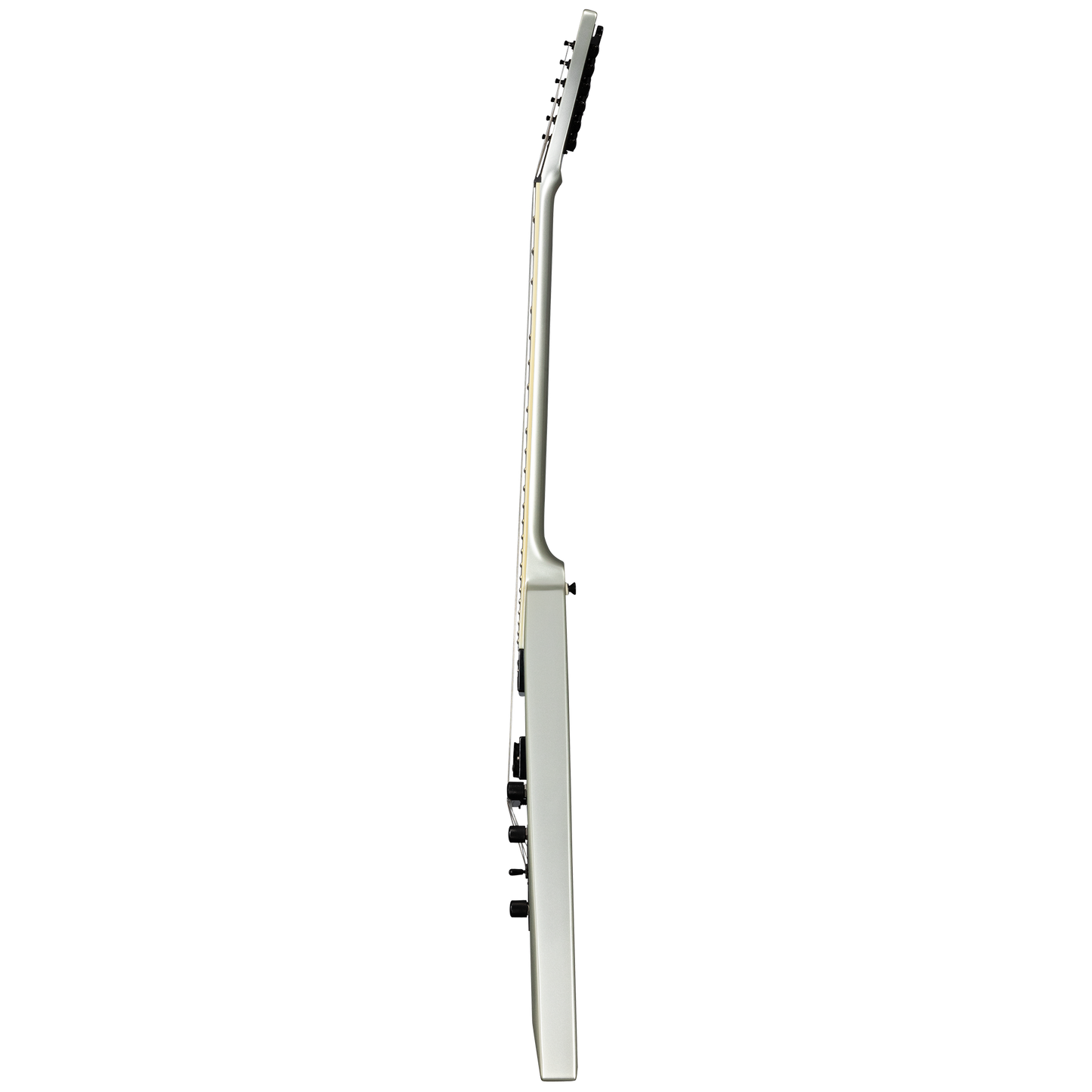 Kramer Dave Mustaine Vanguard, Silver Metallic Electric Guitar Kramer