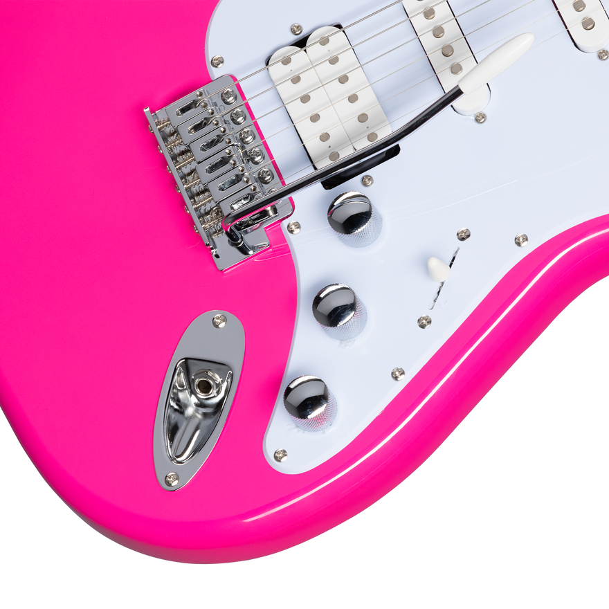 Kramer Focus VT-211S, Hot Pink Electric Guitar Kramer