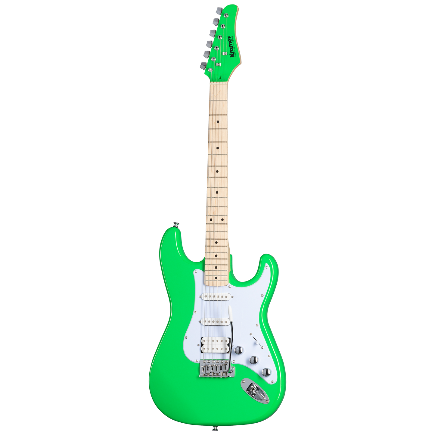 Kramer Focus VT-211S, Neon Green Electric Guitar Kramer