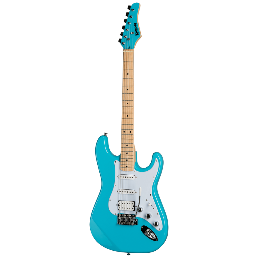 Kramer Focus Electric Guitar Player Pack, Teal Electric Guitar Kramer