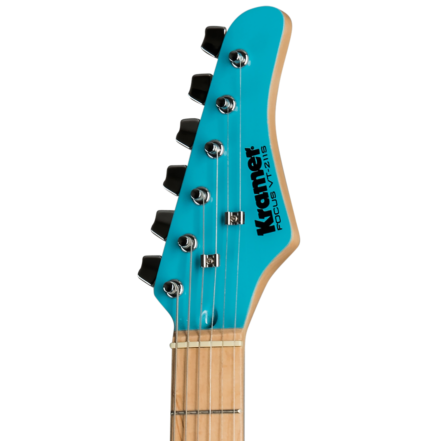 Kramer Focus Electric Guitar Player Pack, Teal Electric Guitar Kramer